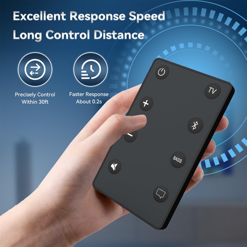 New Replacement Bose Remote Control for Bose TV Speaker/Bose Solo