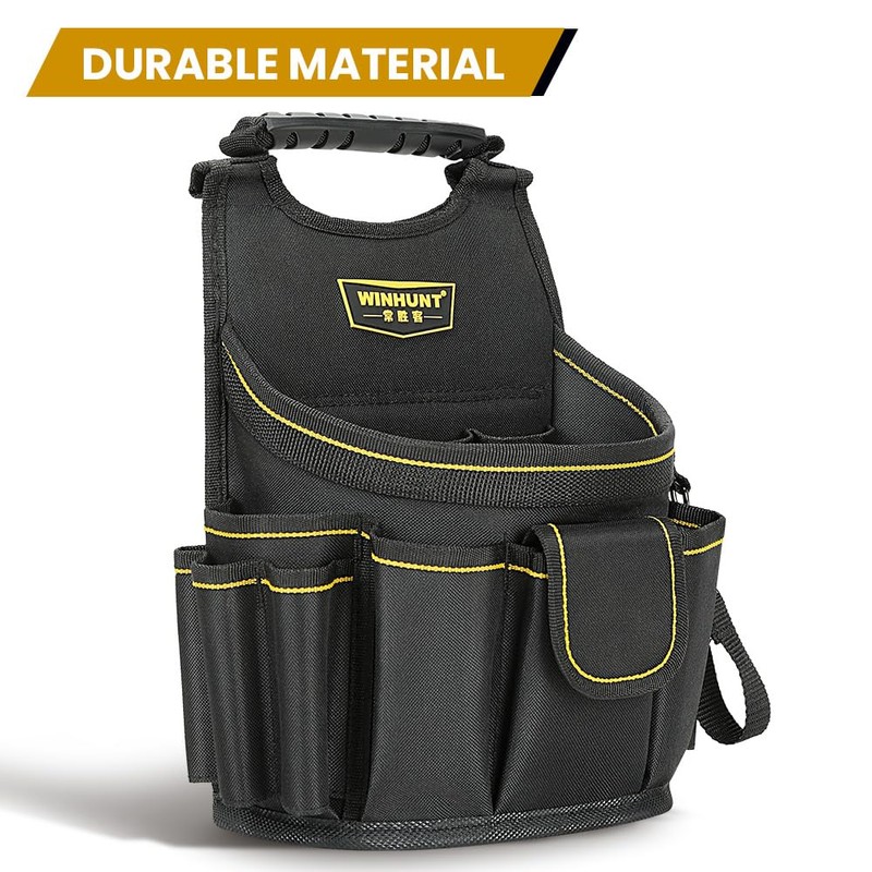 WINHUNT Tool Belt Pouch with 18 Pockets, Tool Pouch Bag