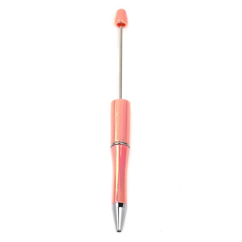 【P159】10pcs Opal Print Plastic Beadable Pen Bead Pens Ballpoint:_#5 Pink