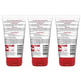 L'Oreal Paris Revitalift Crema Limpiadora 5oz (paquete de 3)