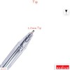 RADIUS 999 Ballpoint Pens, BLACK, Medium Point (1.0mm), Pack of