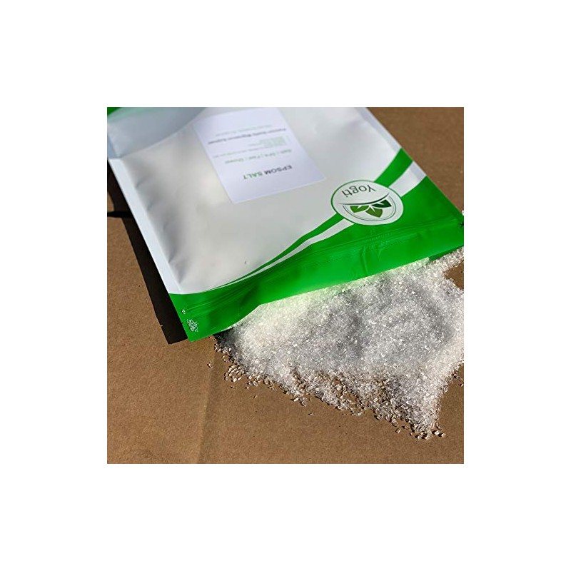 Yogti Pure Unscented Epsom Salt, 1 pound