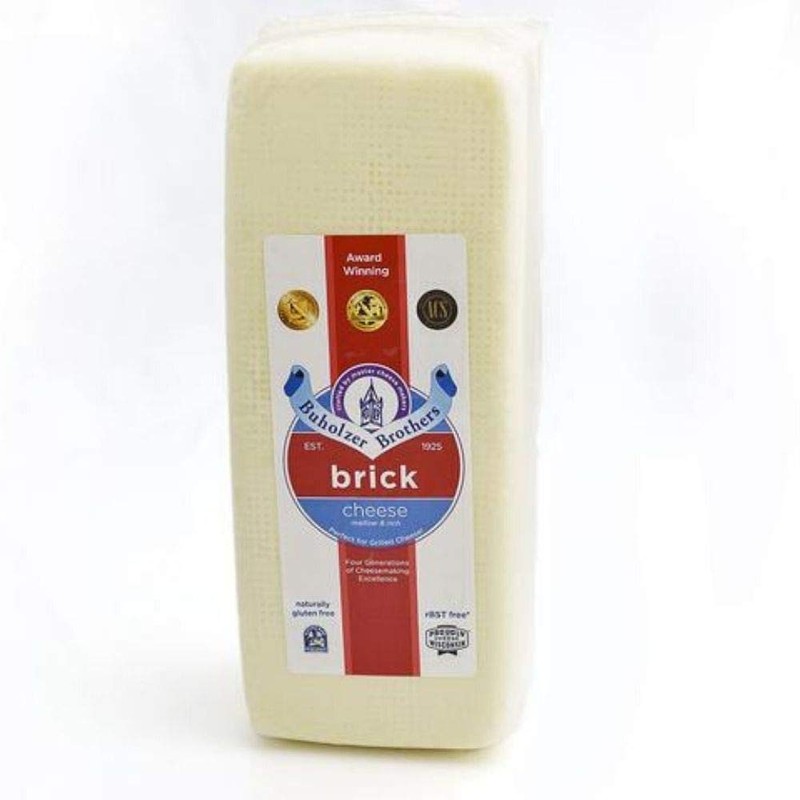 Wisconsin Brick Cheese Sampler (2lbs)