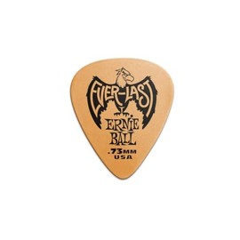 Ernie Ball .73mm (Orange) Everlast, Púas De Guitarra Instrumentos Musicales, Naranja, 0.73 Mm Paquete De 12