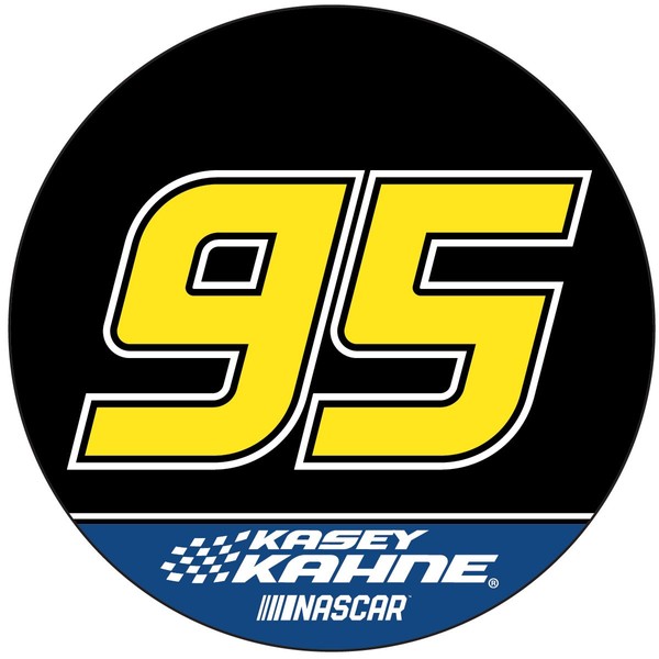 R and R Imports Kasey Kahne Number 95 Nascar 4 Inch Round Decal