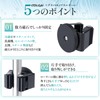 COLGAI Magnetic Mop Holder Strong Magnetic Wall Mount Storage Silver