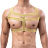 Man Harness Belt Body Chest Elastic Halter Nylon Shoulder Strap