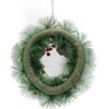 Christmas Wreath Hand Made Simulation Pine Cone Wreath Christmas Gift