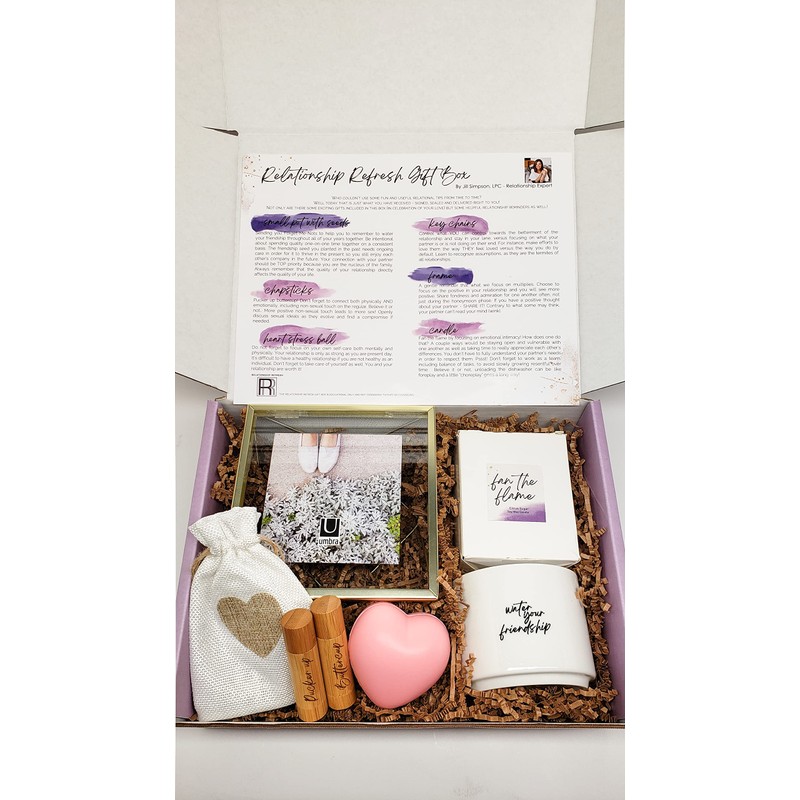 Couples Gift Box by Relationship Refresh - Gift for Engagements,