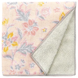 Hamamonyo Washed Towel Handkerchief, Flower Bloom (Pink)