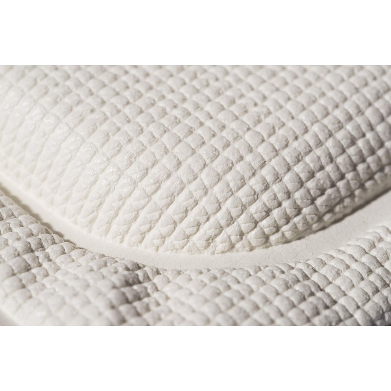 Croydex Bath Pillow, White (BG2070-22), Non-Slip Bath Pillow, 21 x