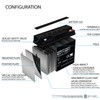Mighty Max Battery 12V 18AH SLA Internal Thread Compatible for