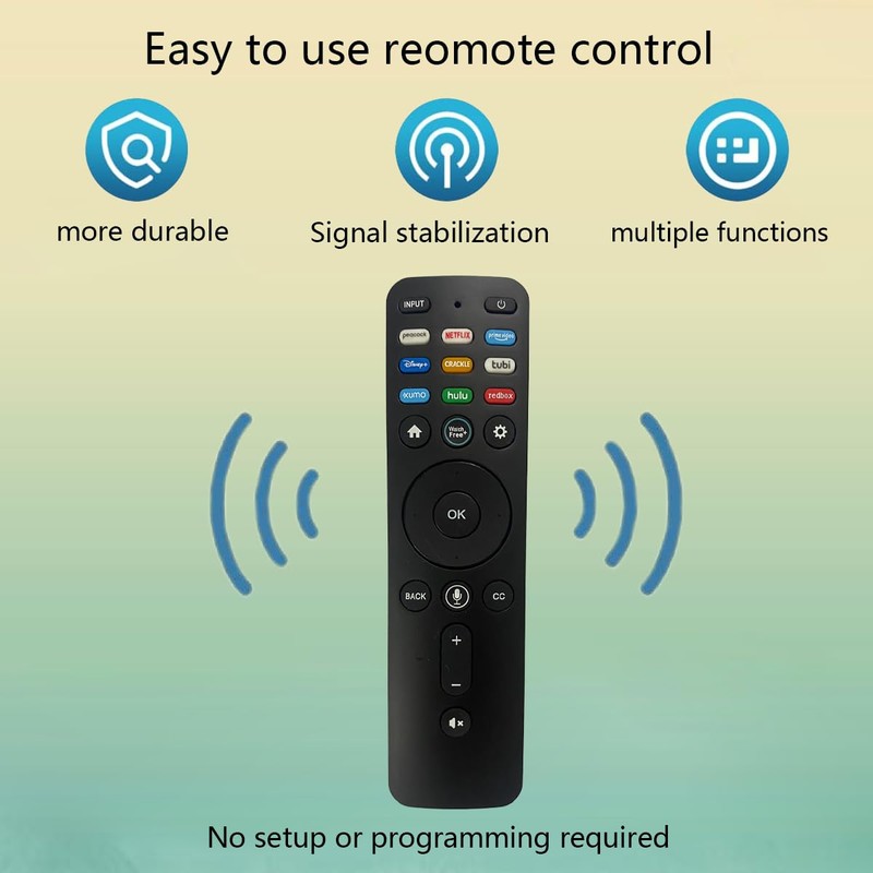 GHUST Voice Remote Control Replacement for vizio Smart TV VHD24M-0810