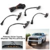 4Pcs Grille Lamp Front Mesh Led Lights Fit for Toyota