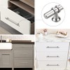 Rergy 10 Pack 6-1/4 Inch Brushed Nickel Cabinet Pulls Heavy-Duty