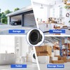 4 Inch Soffit Vent Cover, Black Round Soffit Exhaust Vent