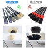MVEQRRN 6pcs Car Detailing Brush Set-2pcs Boars Hair Car Detailing