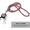 Soleebee Card Holder Lanyard Bling Rhinestone Lanyard with Key Ring