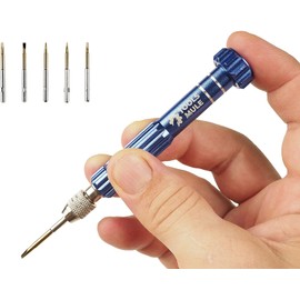 RED SHIELD 3-in-1 Mini Precision Screwdriver Set for Eyeglasses, Sunglasses, Jewelry, and Watch Repair