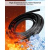 RV Window Seal Weather Strip 1/2'' x 1/4'', Noise Reduction