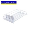 Drink Organizer for Fridge,Automatic Pusher Glide Soda Can Organizer for