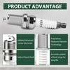 2 Pack RC12YC Spark Plug for Briggs and Stratton 491055S