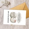 Podagree Funny 2nd Wedding Anniversary Card for Husband Wife, Cotton