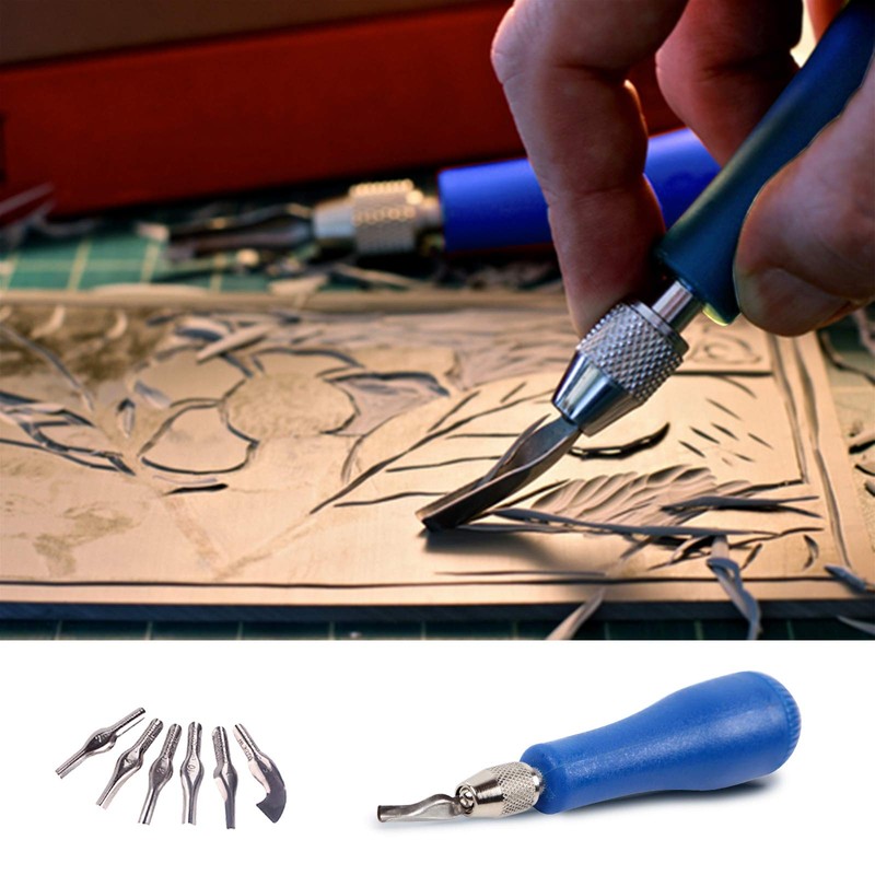 Falling in Art Block Cutters- Craft Linoleum Carving Tools with