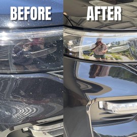 Bugz Out Car Bug Cleaner, Remover and Wash - Spray Bugs, Tar, Bird Poop Off Exterior of Car and Windshield. Remove Black Streaks Without Scratching or Removing Paint. 24 oz spray bottle with