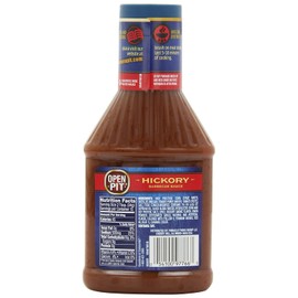 Open Pit Barbecue Sauce, Hickory, 18 Ounce (Pack of 6)