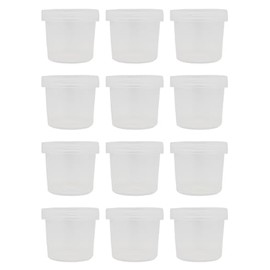 Black Duck Brand Set of 12 Mini Containers With Lids – Great for Sauces, Dressings, Crafts, and More! – Each Holds 1.2oz – Store in Your Lunchbox, Picnic Basket, or More! (12)