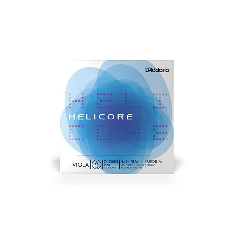 D'Addario H411 XLM Viola Single A String Medium Tension