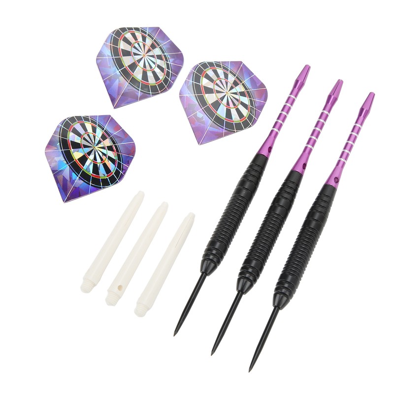 3Pcs Darts Professional Exquisite Stainless Steel Tip Darts Set with
