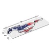 iPick Image Made for Ford Mustang USA Flag Perforated Unobstructed