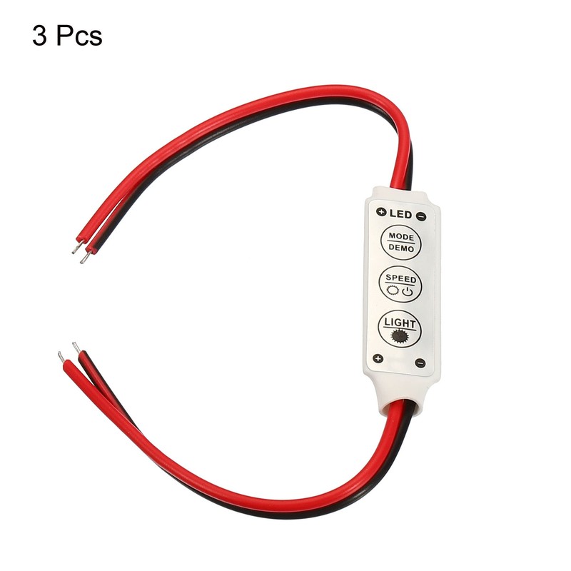 sourcing map LED Strip Dimmer 12 V to 24 V