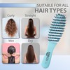 Flex Brush Vented Hair Brush for Blow Drying, Flexible Bristle