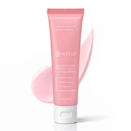 WEUD Crema Hidratante con Salmon DNA PDRN, Niacinamide, Hyaluronic Acid, Ceramide, Hipoalergénica para Tono de Piel Desigual, Hidratación Brillante, C