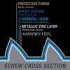 Power Pro Premium Exterior Wood Screws, #8 x 1-1/2"Inch All-Purpose