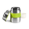 IBILI "Class Thermos Flask for Solid Food, Silver/Green, 1000 ml