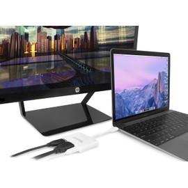 Plugable USB 3.1 Type C Mini Dock HDMI USB 3.0 USB-C Pass Through Charging for MacBook Pro 2016 and 2017, Dell XPS 13 and 15, Yoga 720, Thunderbolt 3 and More (Resolutions up to 4K@30Hz)