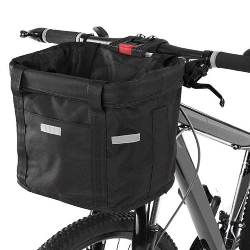 dukezhi819 Bicycle Basket Eco Bag, Bicycle Front Basket, Removable, Foldable,