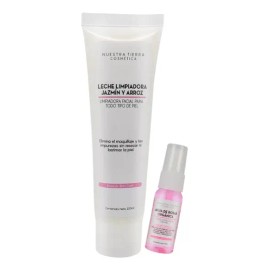 Nuestra Tierra Cosmética Leche Limpiadora De Jazmín Y Arroz 100ml Todo Tipo De Piel