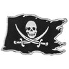 Pirate Skull Flag Patch, Skull Patches