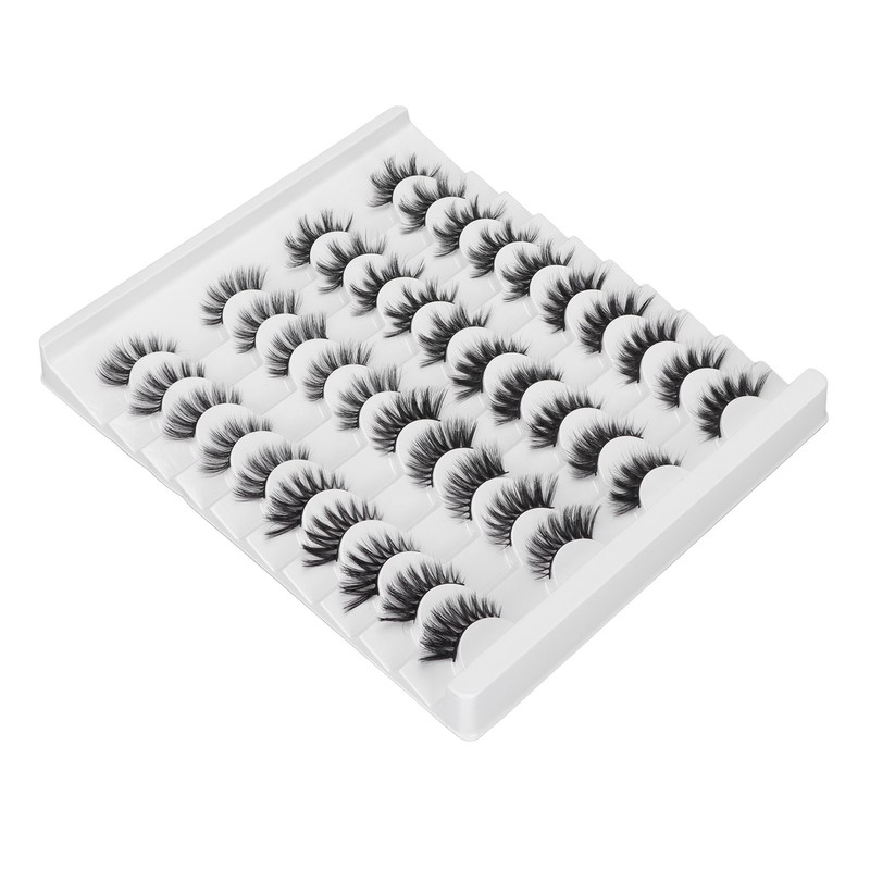 20 Pairs Mixed Half Eye False Lashes High Imitation 6D
