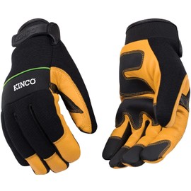 Kinco Lined Premium Hybrid Leather Work Gloves, XtremeGRIP!® (Style No. 102HK)