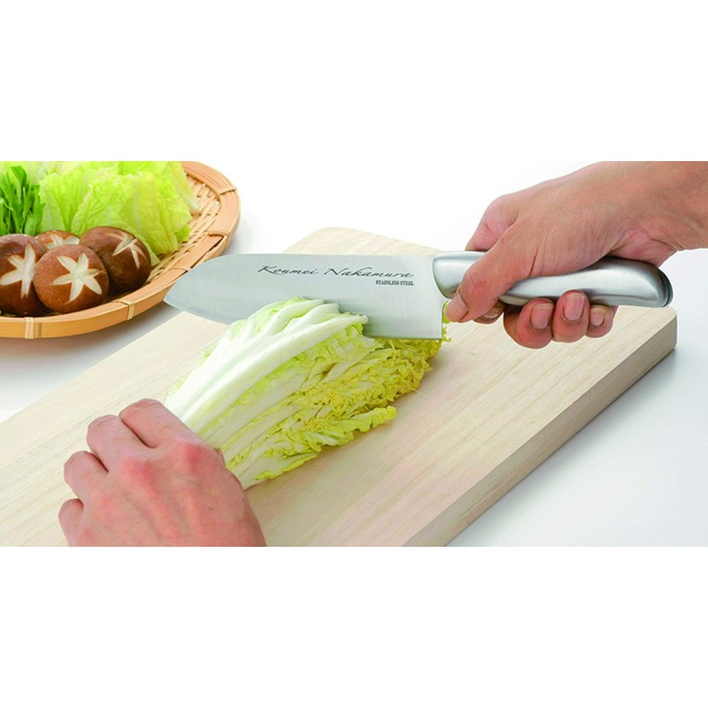 カクセー 包丁 セット ステンレス 万能包丁 28.0×4.6×2.2cm ペティナイフ 23.6×2.4×2cm 中村孝明 ステンレスサンド万能包丁＆ペティナイフ