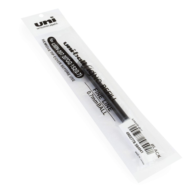 Uni-Ball Signo UMN-207 Pen Refills - 0.7mm Nib - Gel