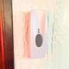 Battery Powered Wireless Portable Door Bell Chime with Visual Alert