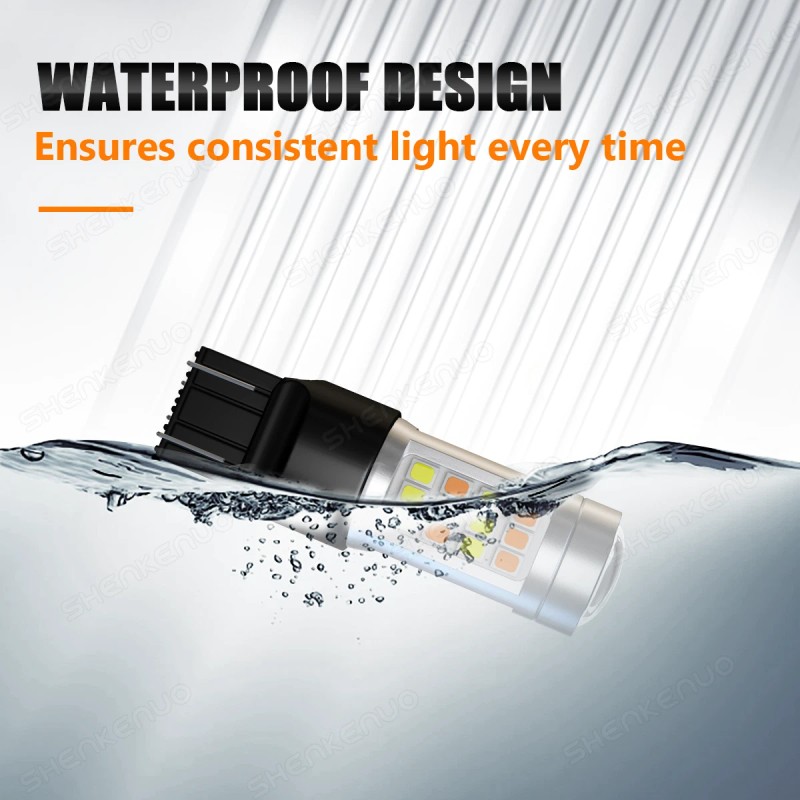 SHENKENUO Switchback 7443 7444 7440 LED Turn Signal Parking DRL