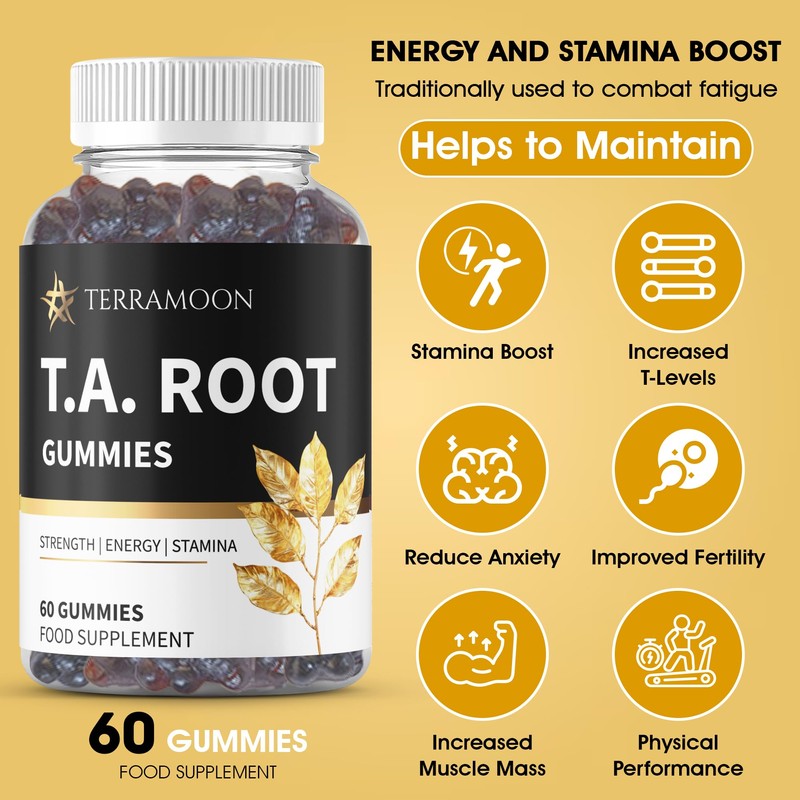 TongAliRoot Gummies, 200:1 Extract, 30 Day Supply, 60 Gummies, 2